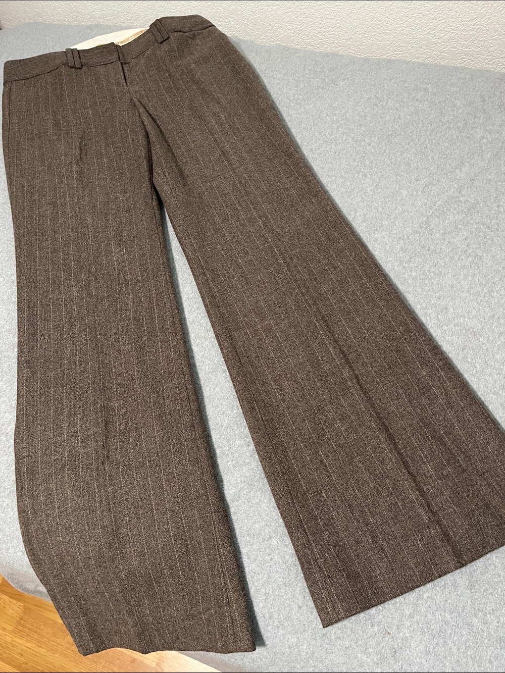 The Limited Drew Boot Cut Trousers Dress Pants 4 Wool Blend Office Career Y2K